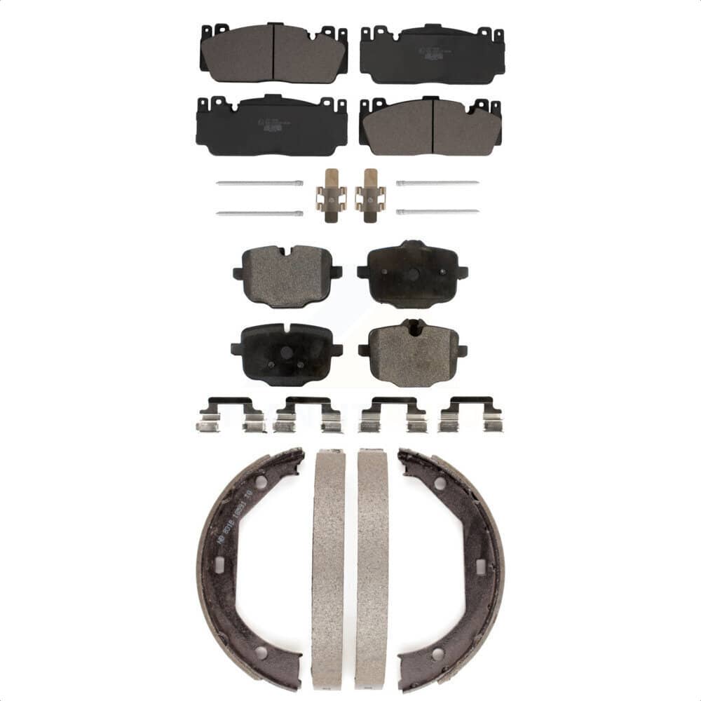 Transit Auto - KTN-100883 - Front and Rear Disc Brake Pad Kits