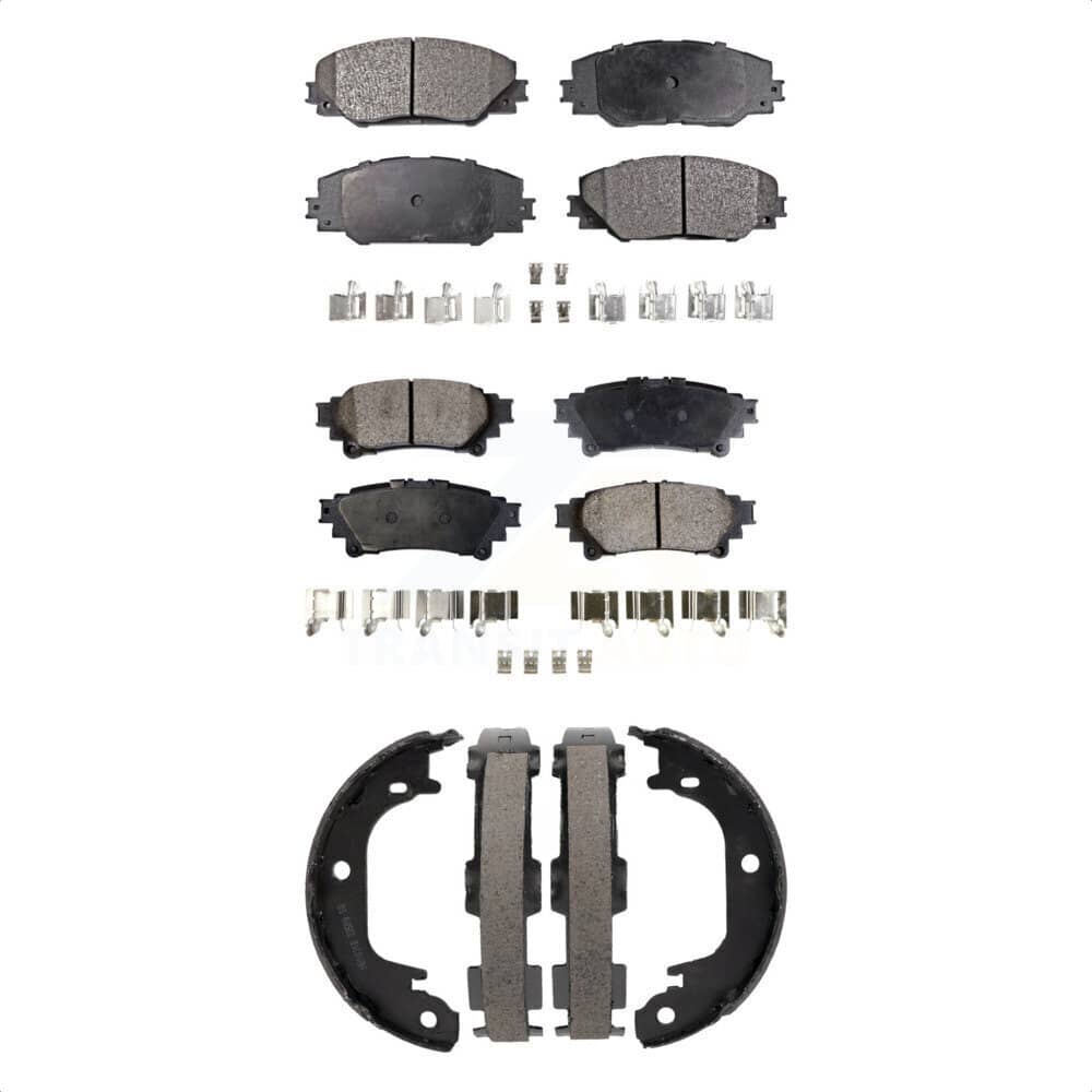 Transit Auto - KTN-100891 - Front and Rear Disc Brake Pad Kits