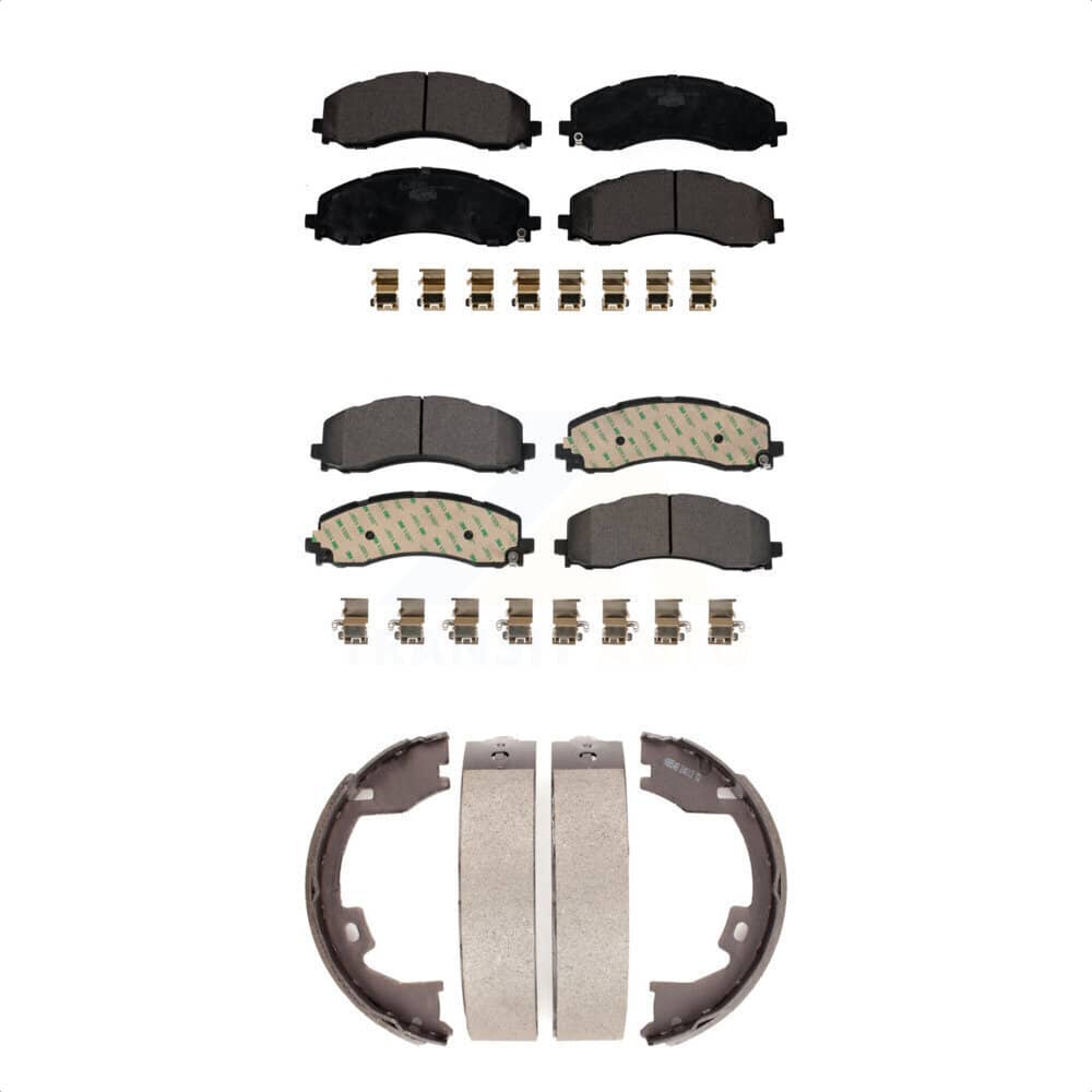 Transit Auto - KTN-100894 - Front and Rear Disc Brake Pad Kits