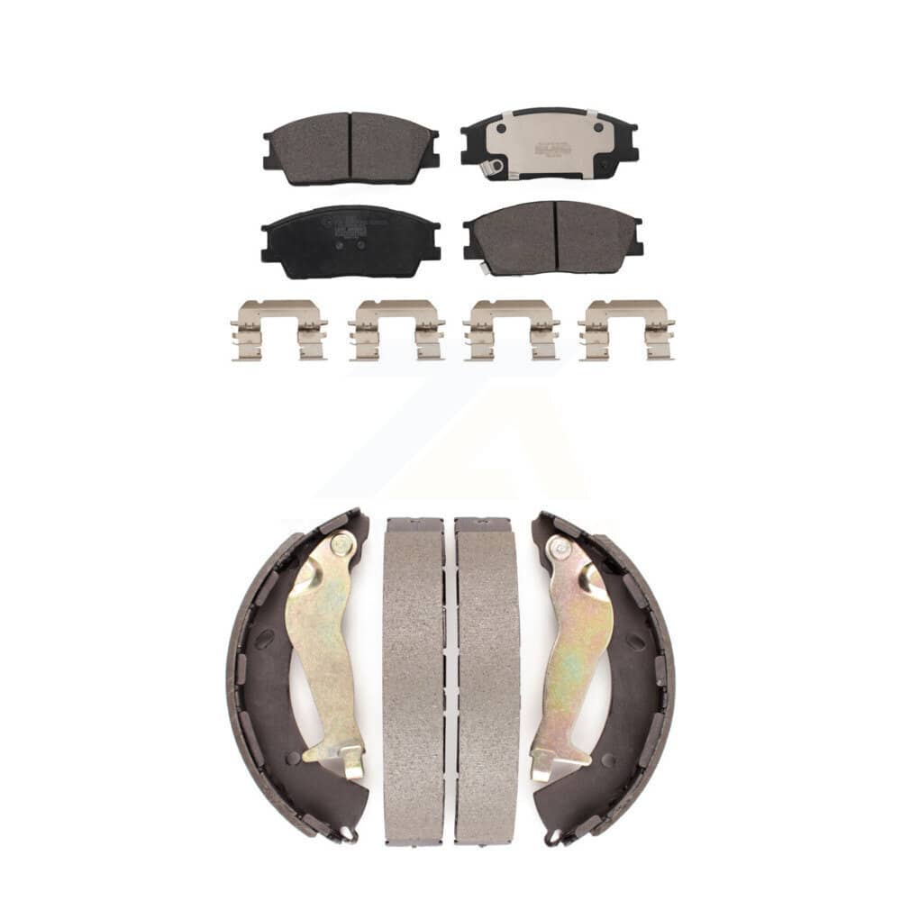 Transit Auto - KTN-100897 - Front and Rear Disc Brake Pad Kits