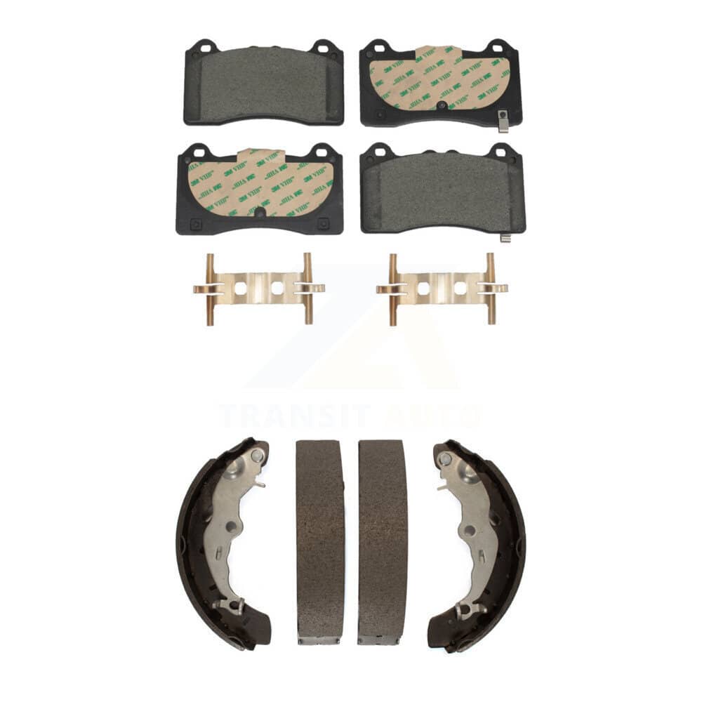 Transit Auto - KTN-100903 - Front and Rear Disc Brake Pad Kits
