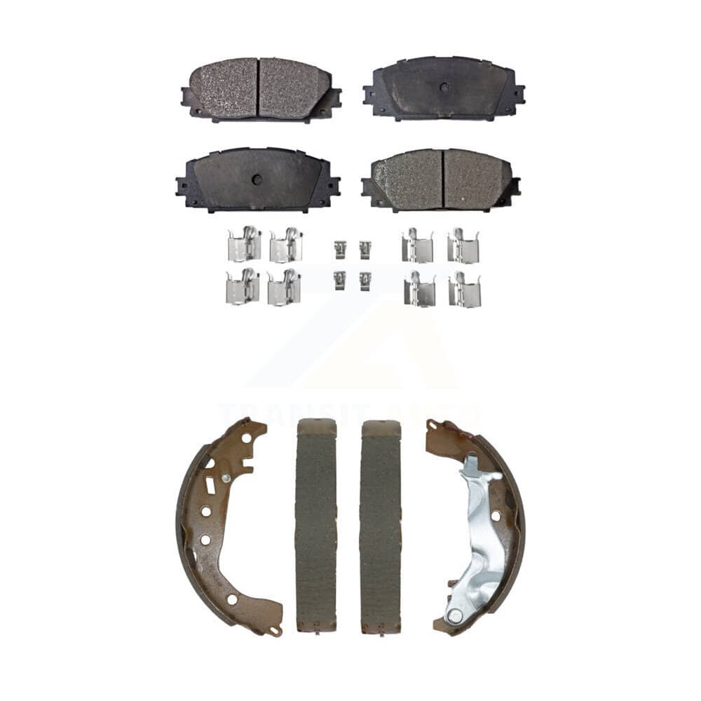 Transit Auto - KTN-100904 - Front and Rear Disc Brake Pad Kits