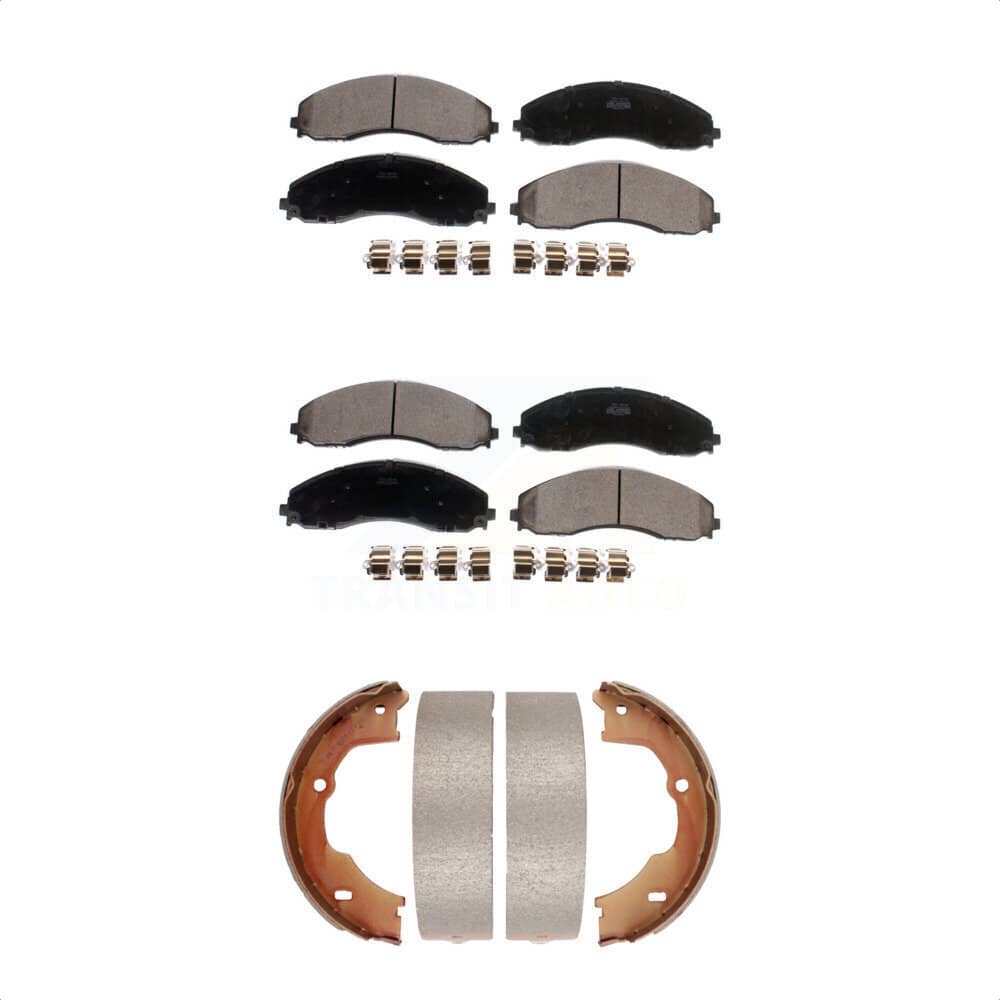 Transit Auto - KTN-100909 - Front and Rear Disc Brake Pad Kits