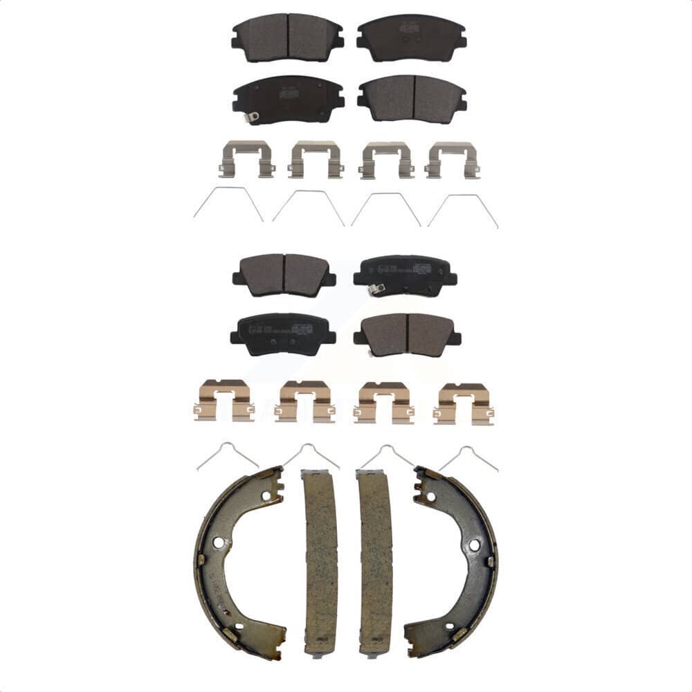 Transit Auto - KTN-100910 - Front and Rear Disc Brake Pad Kits