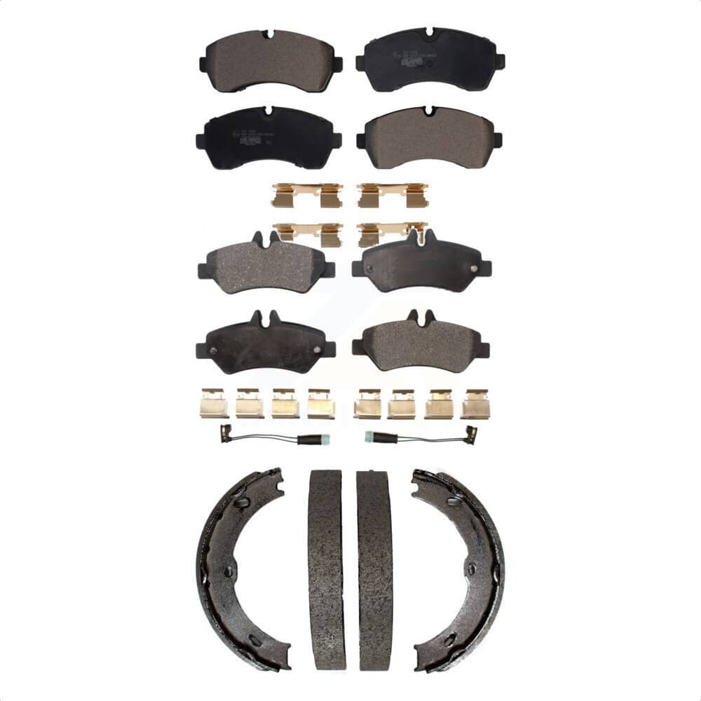 Transit Auto - KTN-100914 - Front and Rear Disc Brake Pad Kits