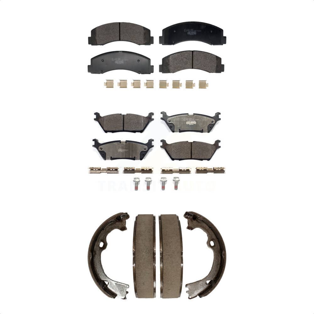 Transit Auto - KTN-100918 - Front and Rear Disc Brake Pad Kits
