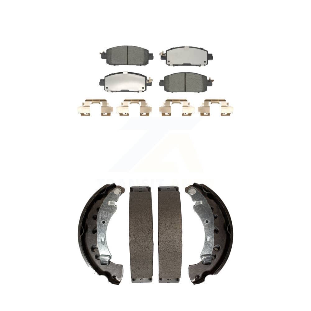 Transit Auto - KTN-100924 - Front and Rear Disc Brake Pad Kits