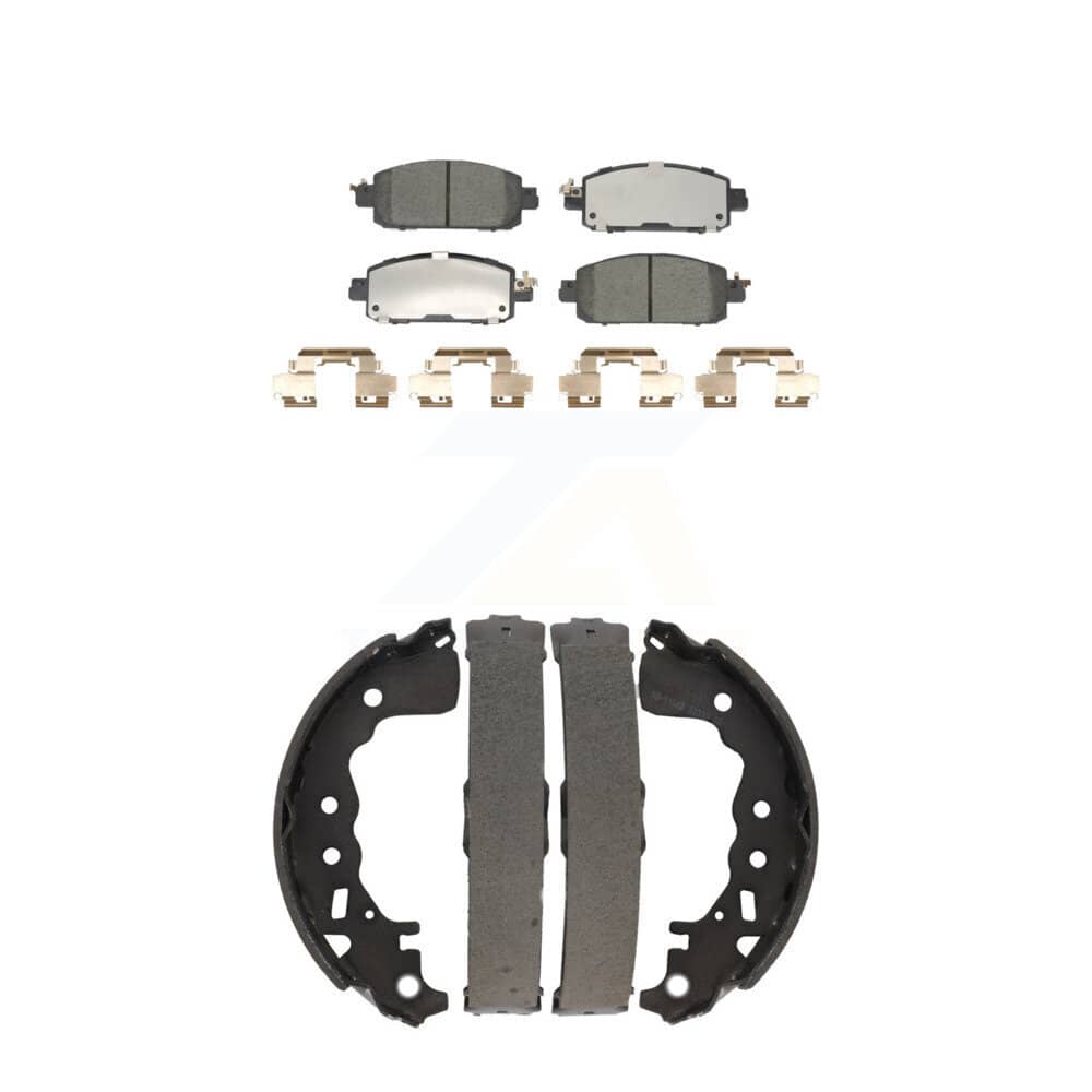 Transit Auto - KTN-100925 - Front and Rear Disc Brake Pad Kits
