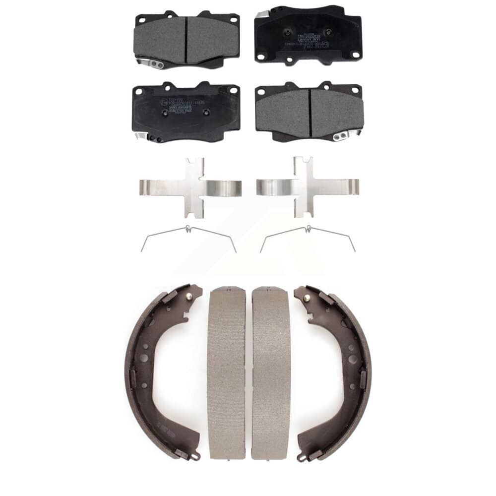 Transit Auto - KTN-100927 - Front and Rear Disc Brake Pad Kits
