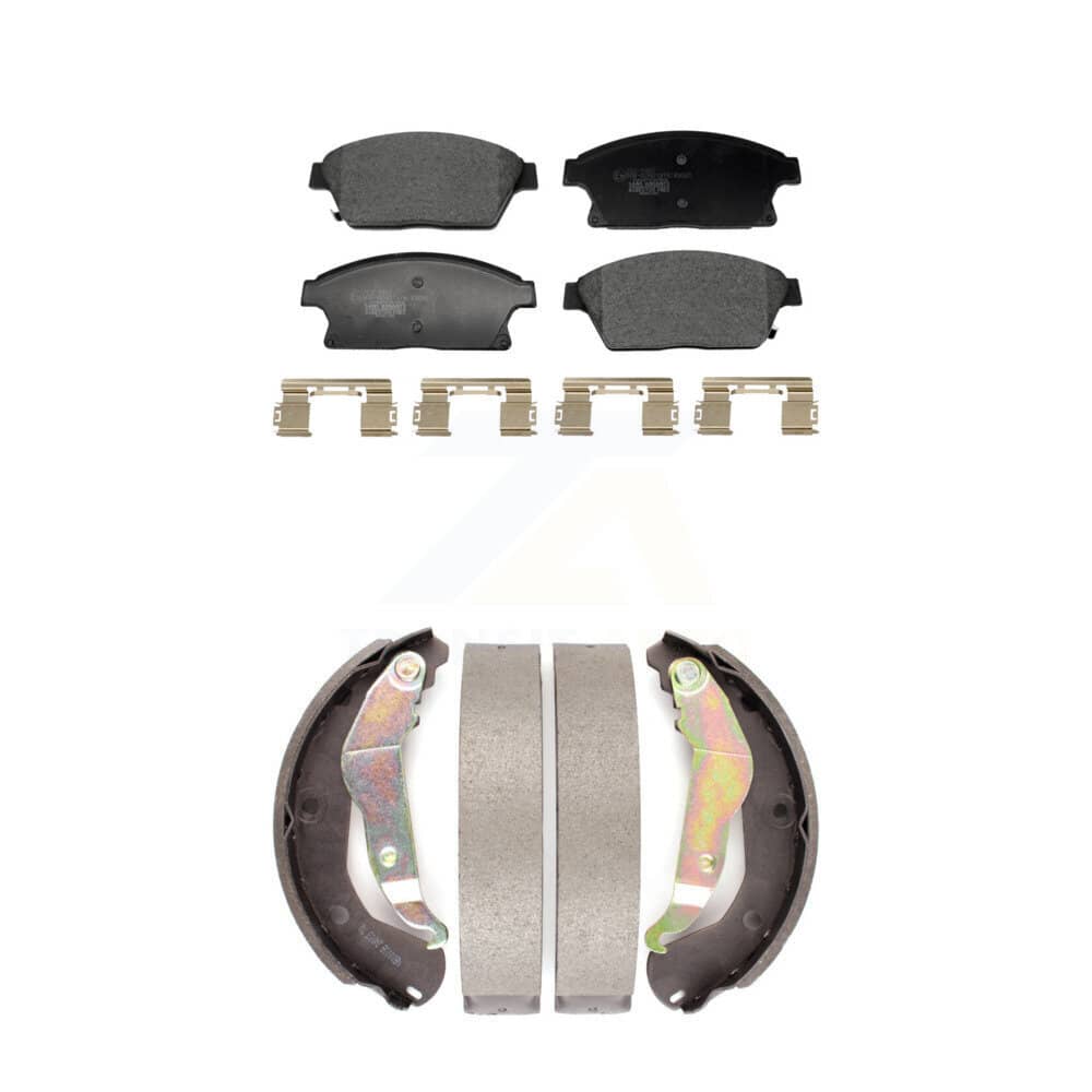 Transit Auto - KTN-100928 - Front and Rear Disc Brake Pad Kits