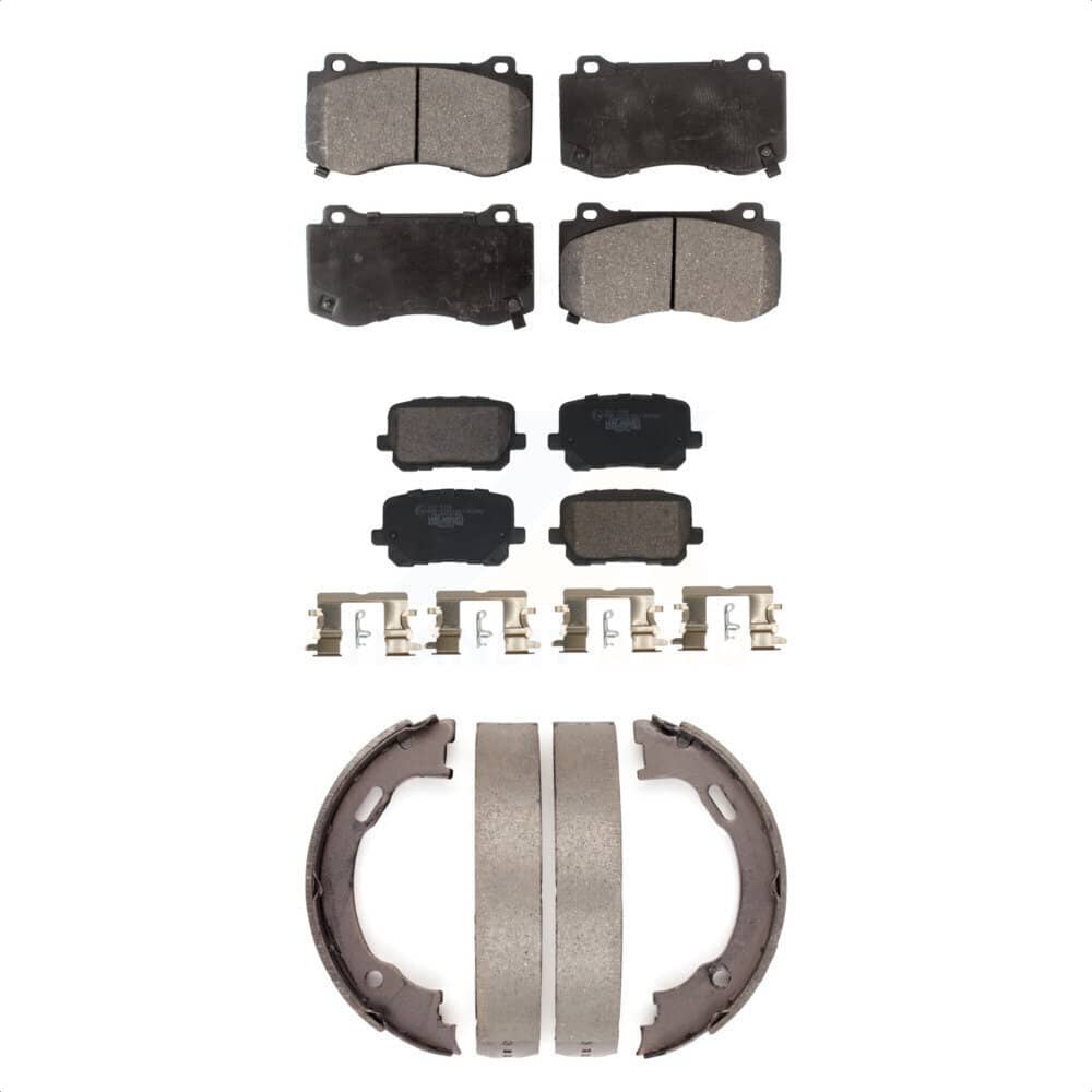 Transit Auto - KTN-100930 - Front and Rear Disc Brake Pad Kits