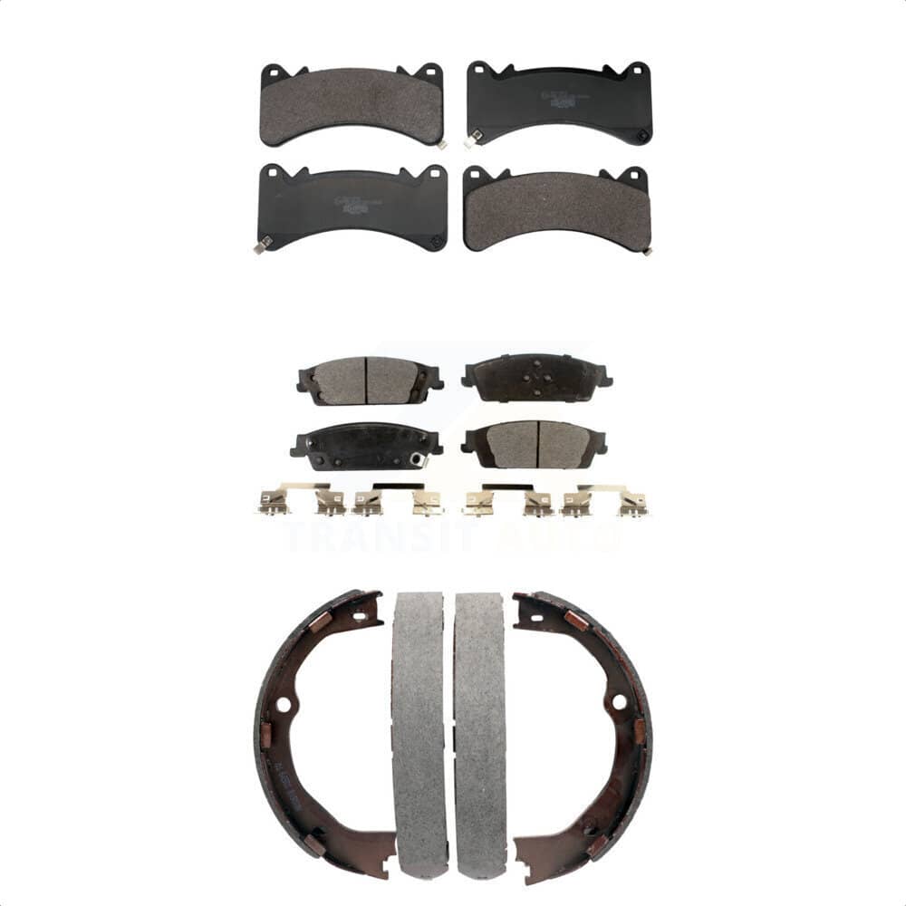 Transit Auto - KTN-100938 - Front and Rear Disc Brake Pad Kits