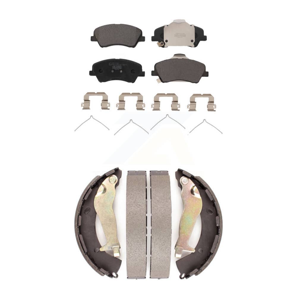 Transit Auto - KTN-100939 - Front and Rear Disc Brake Pad Kits