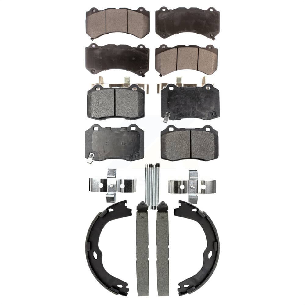 Transit Auto - KTN-100951 - Front and Rear Disc Brake Pad Kits
