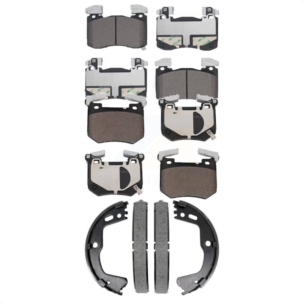 Transit Auto - KTN-100955 - Front and Rear Disc Brake Pad Kits