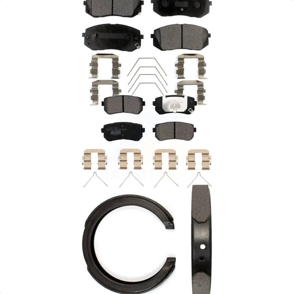 Transit Auto - KTN-100960 - Front and Rear Disc Brake Pad Kits