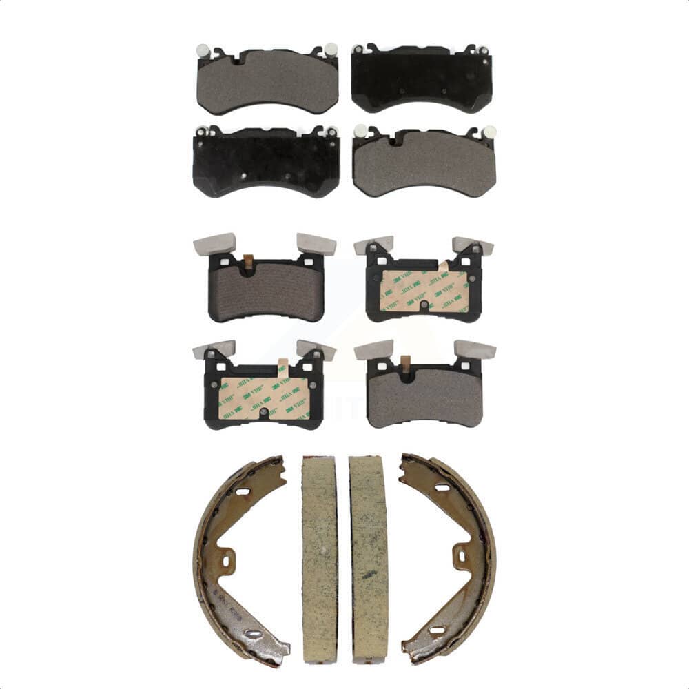 Transit Auto - KTN-100965 - Front and Rear Disc Brake Pad Kits
