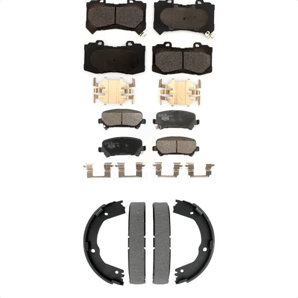 Transit Auto - KTN-100973 - Front and Rear Disc Brake Pad Kits