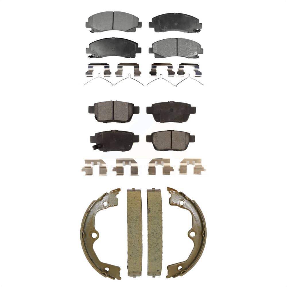 Transit Auto - KTN-100975 - Front and Rear Disc Brake Pad Kits