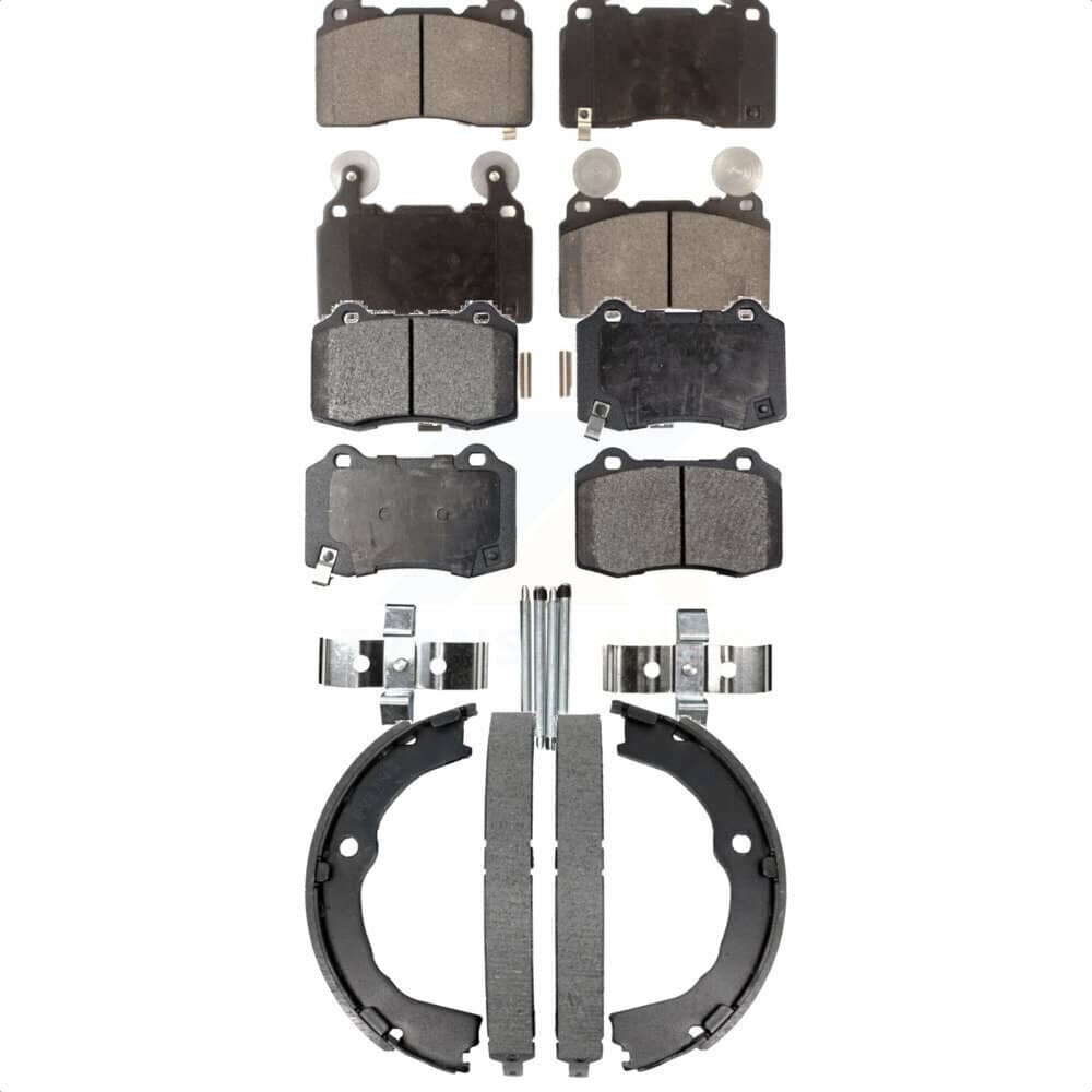 Transit Auto - KTN-100985 - Front and Rear Disc Brake Pad Kits