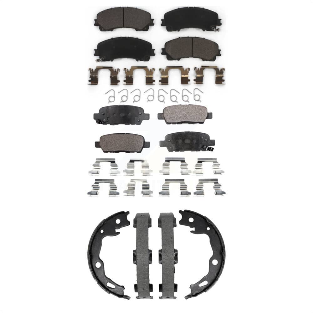Transit Auto - KTN-101000 - Front and Rear Disc Brake Pad Kits
