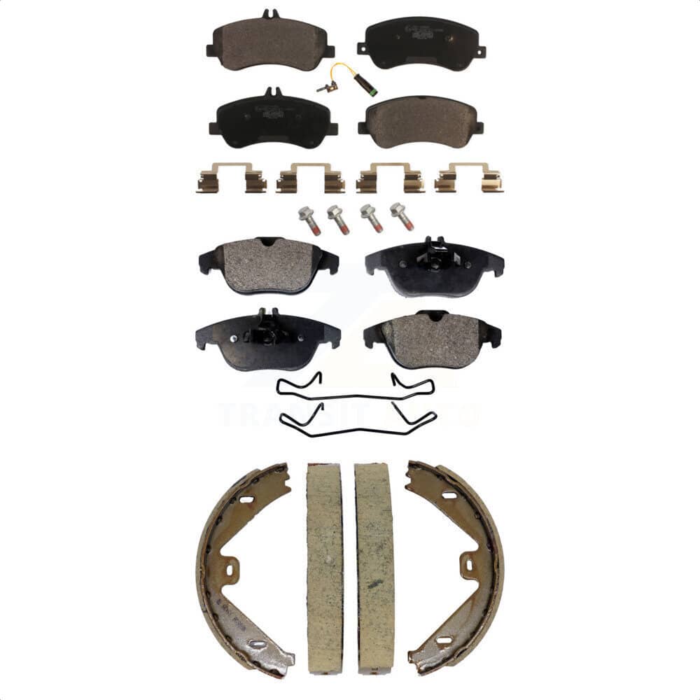 Transit Auto - KTN-101009 - Front and Rear Disc Brake Pad Kits