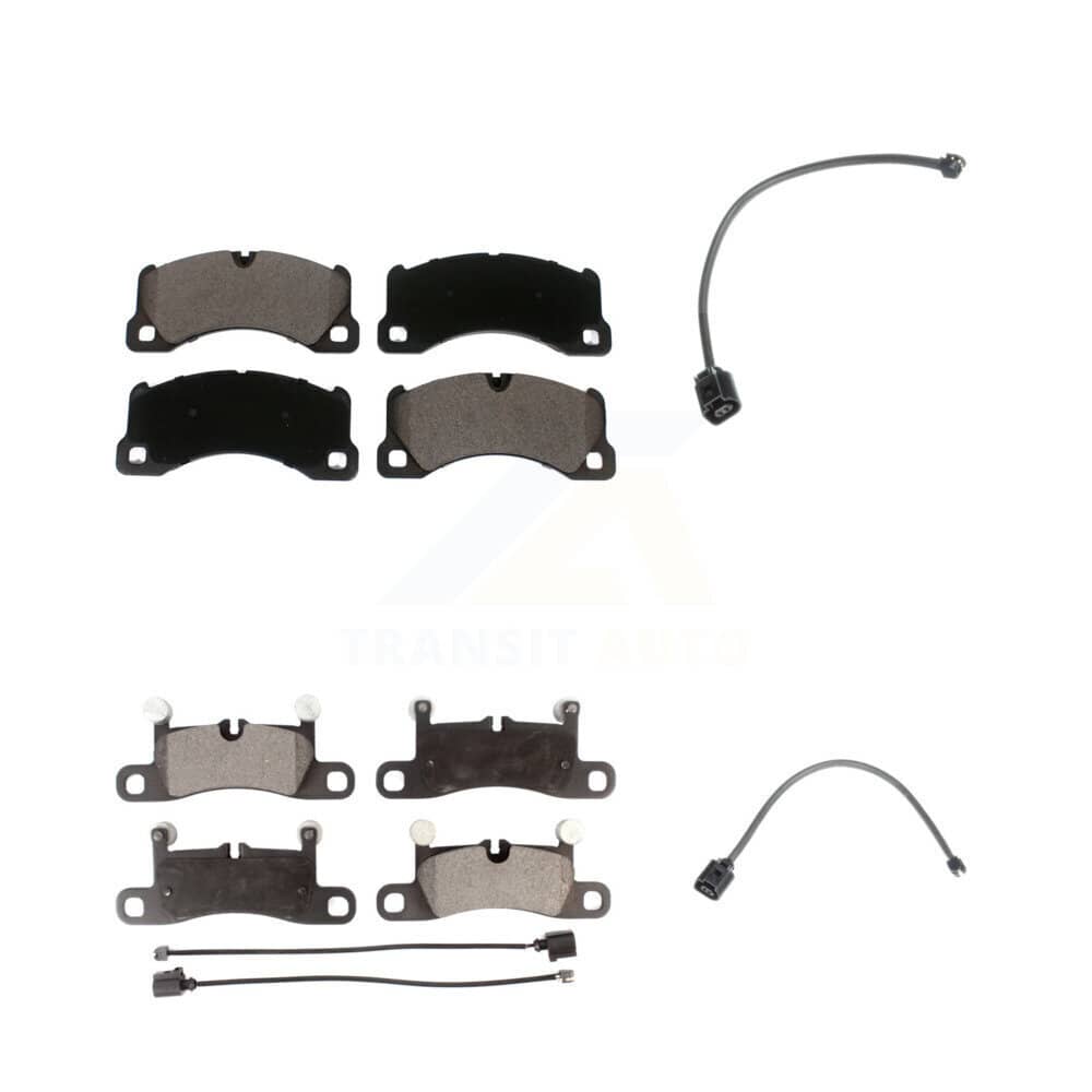 TEC - KTW-100301 - Front and Rear Disc Brake Pad Kits