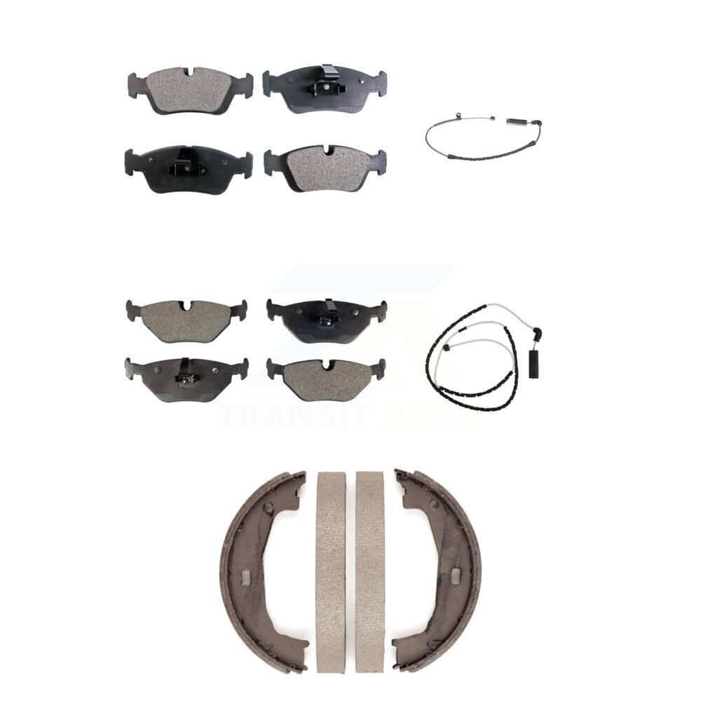 TEC - KTW-100715 - Front and Rear Disc Brake Pad Kits