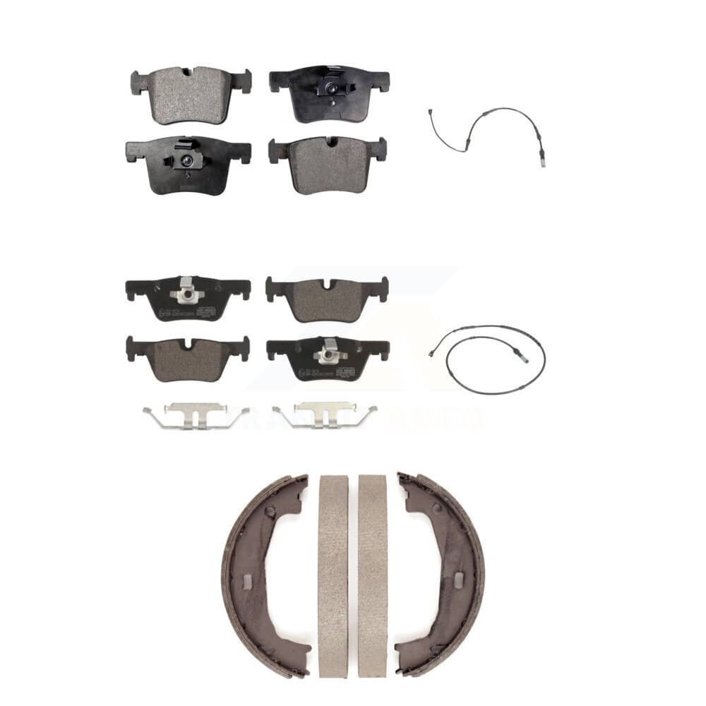 TEC - KTW-100743 - Front and Rear Disc Brake Pad Kits