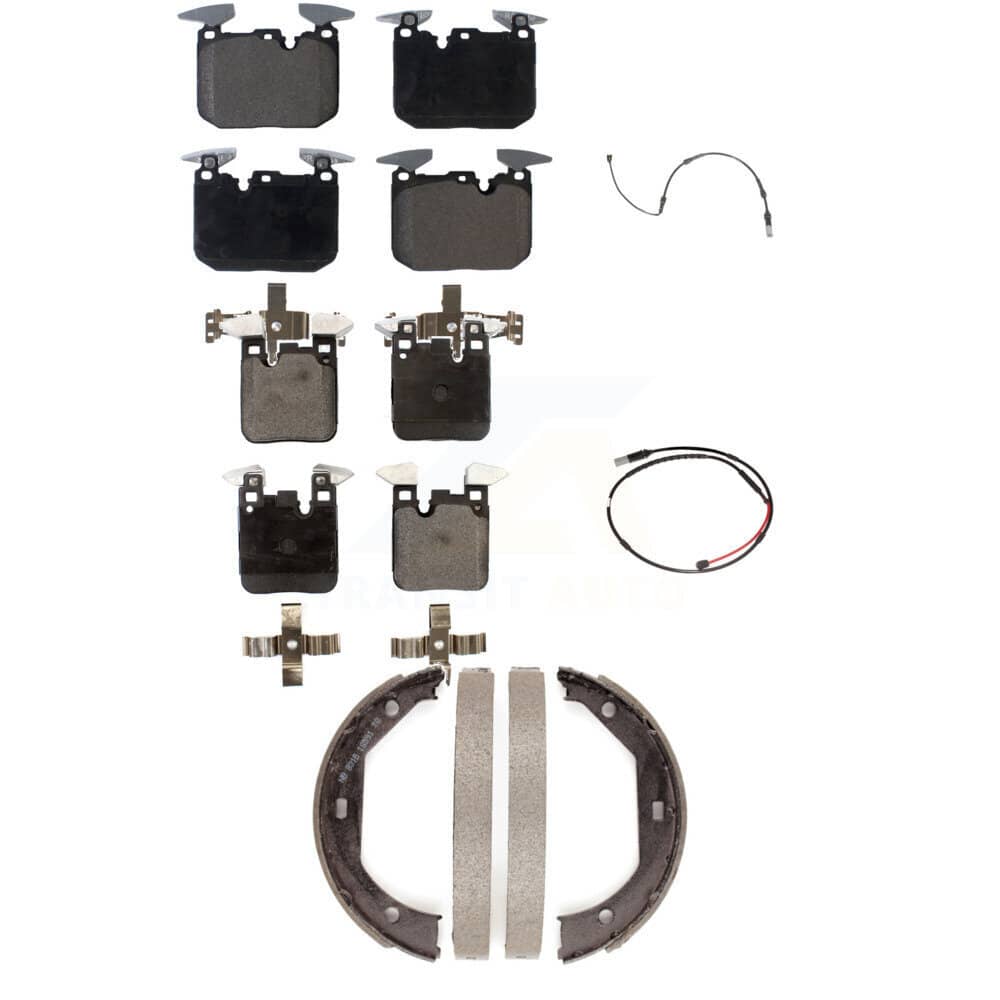 TEC - KTW-100760 - Front and Rear Disc Brake Pad Kits