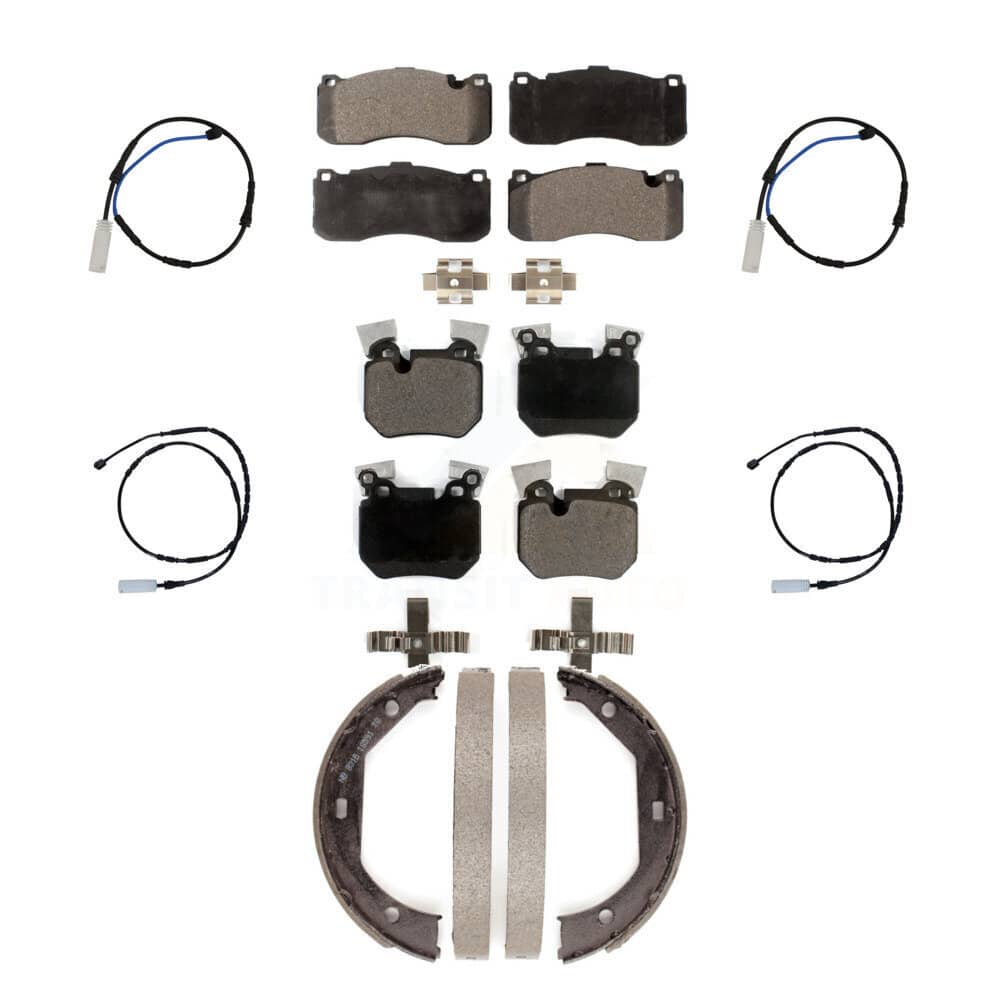 TEC - KTW-100788 - Front and Rear Disc Brake Pad Kits