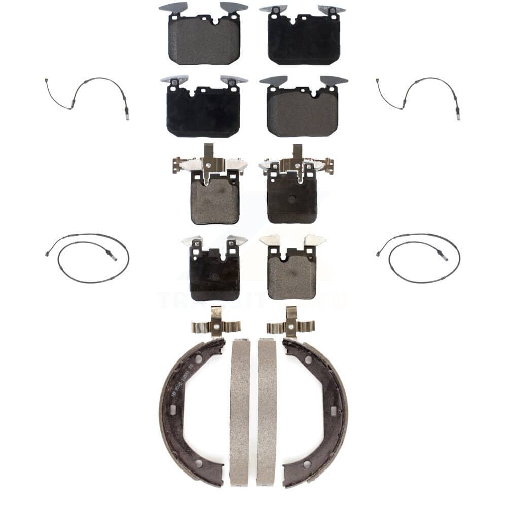 TEC - KTW-100793 - Front and Rear Disc Brake Pad Kits