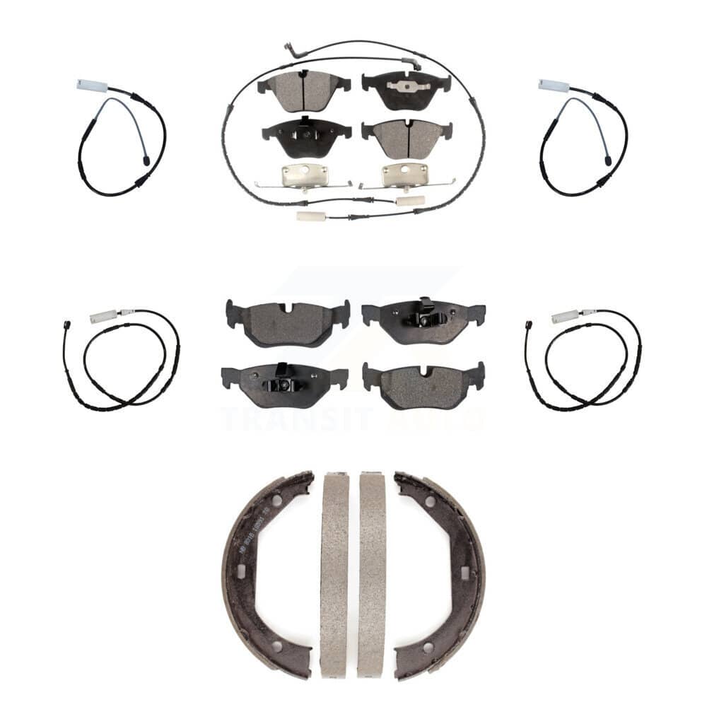 TEC - KTW-100798 - Front and Rear Disc Brake Pad Kits
