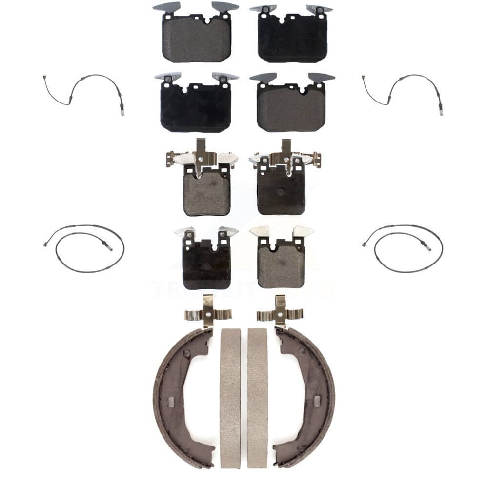 TEC - KTW-100803 - Front and Rear Disc Brake Pad Kits