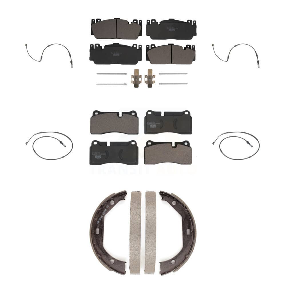 TEC - KTW-100811 - Front and Rear Disc Brake Pad Kits