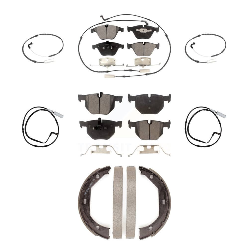 TEC - KTW-100825 - Front and Rear Disc Brake Pad Kits