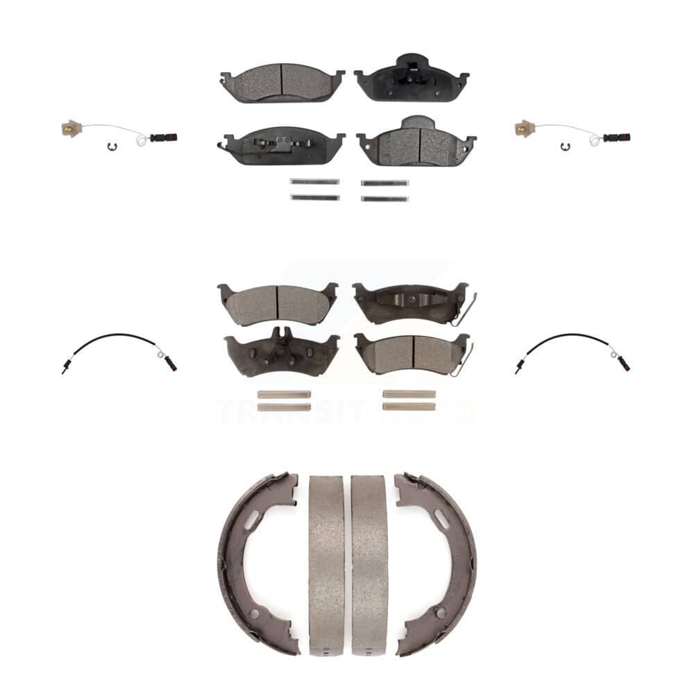 TEC - KTW-100859 - Front and Rear Disc Brake Pad Kits