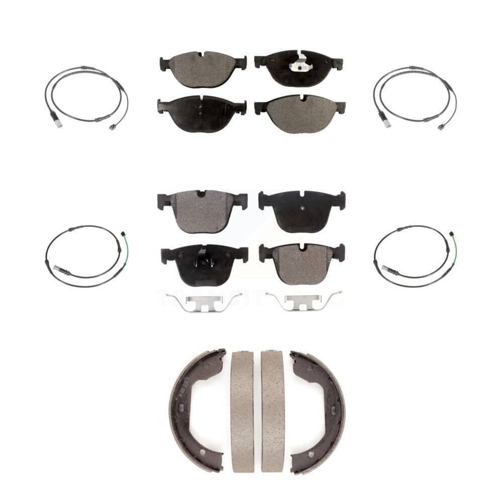 TEC - KTW-101478 - Front and Rear Disc Brake Pad Kits