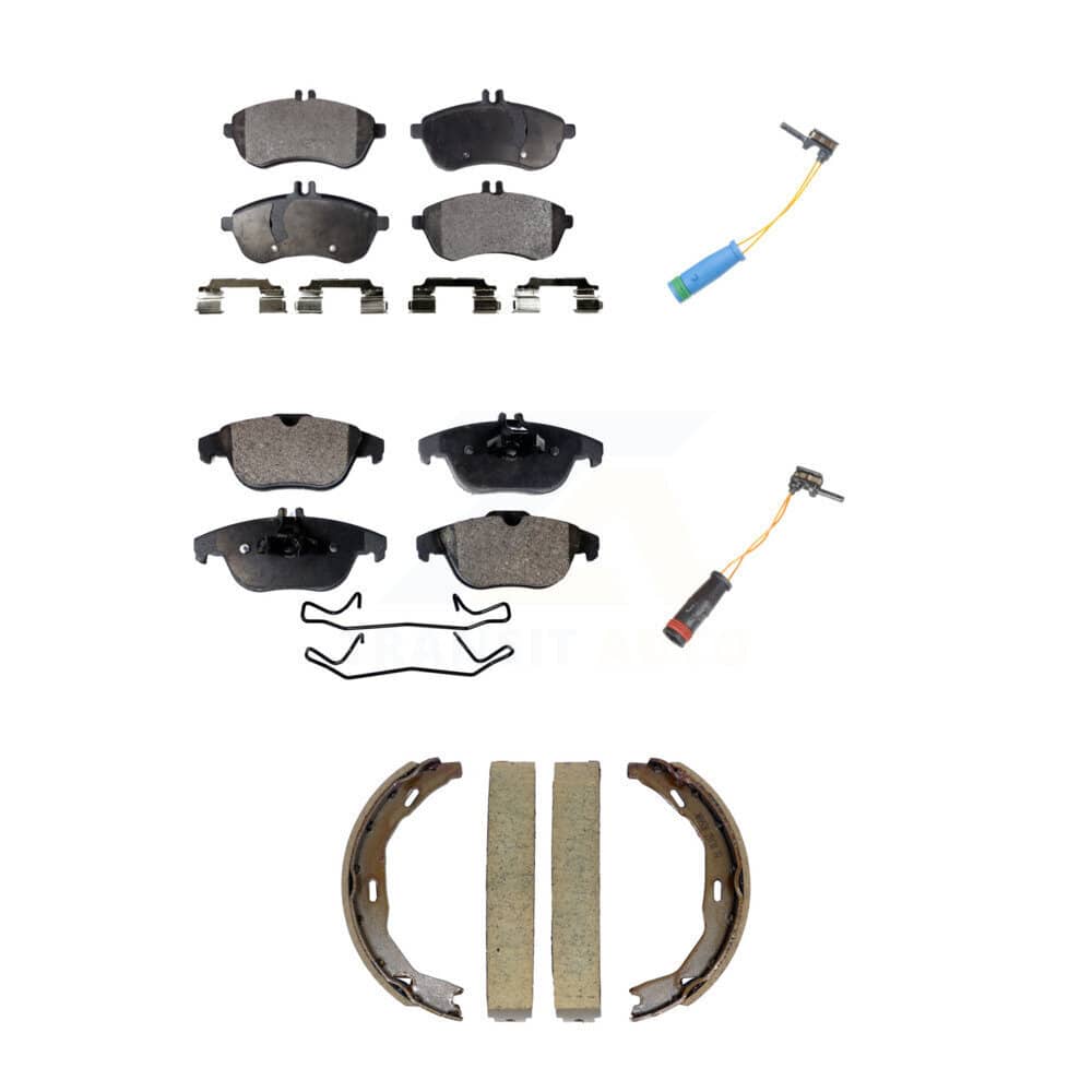 TEC - KTW-101794 - Front and Rear Disc Brake Pad Kits