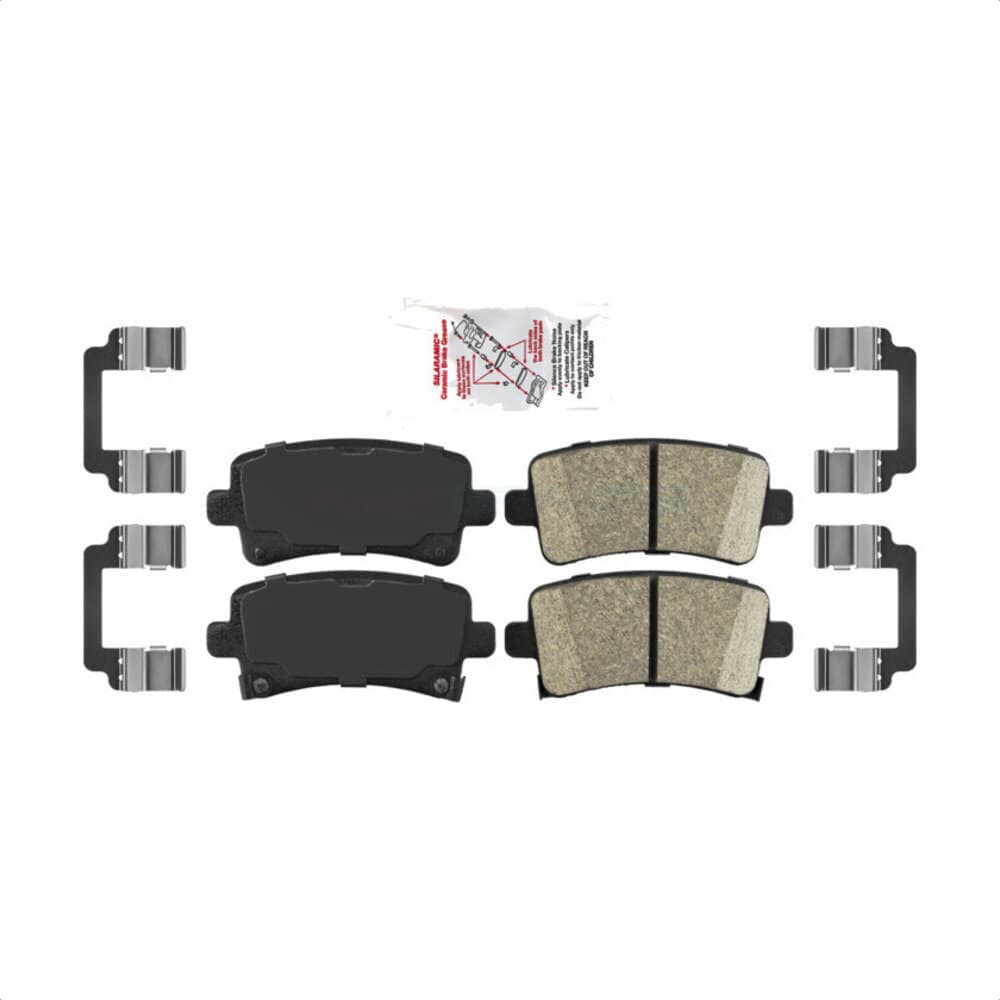 AmeriBRAKES - NWF-PRC1430 - Rear Disc Brake Pad