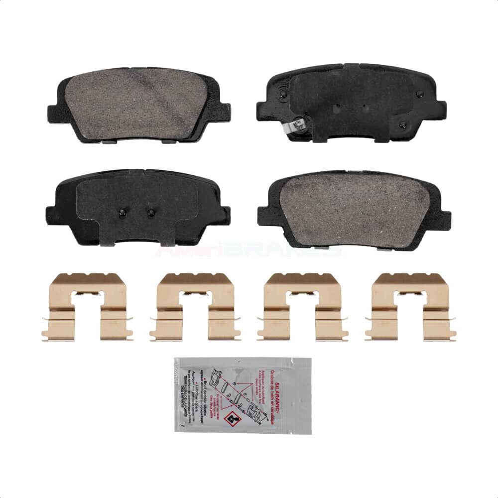 AmeriBRAKES - NWF-PRC1439 - Rear Disc Brake Pad