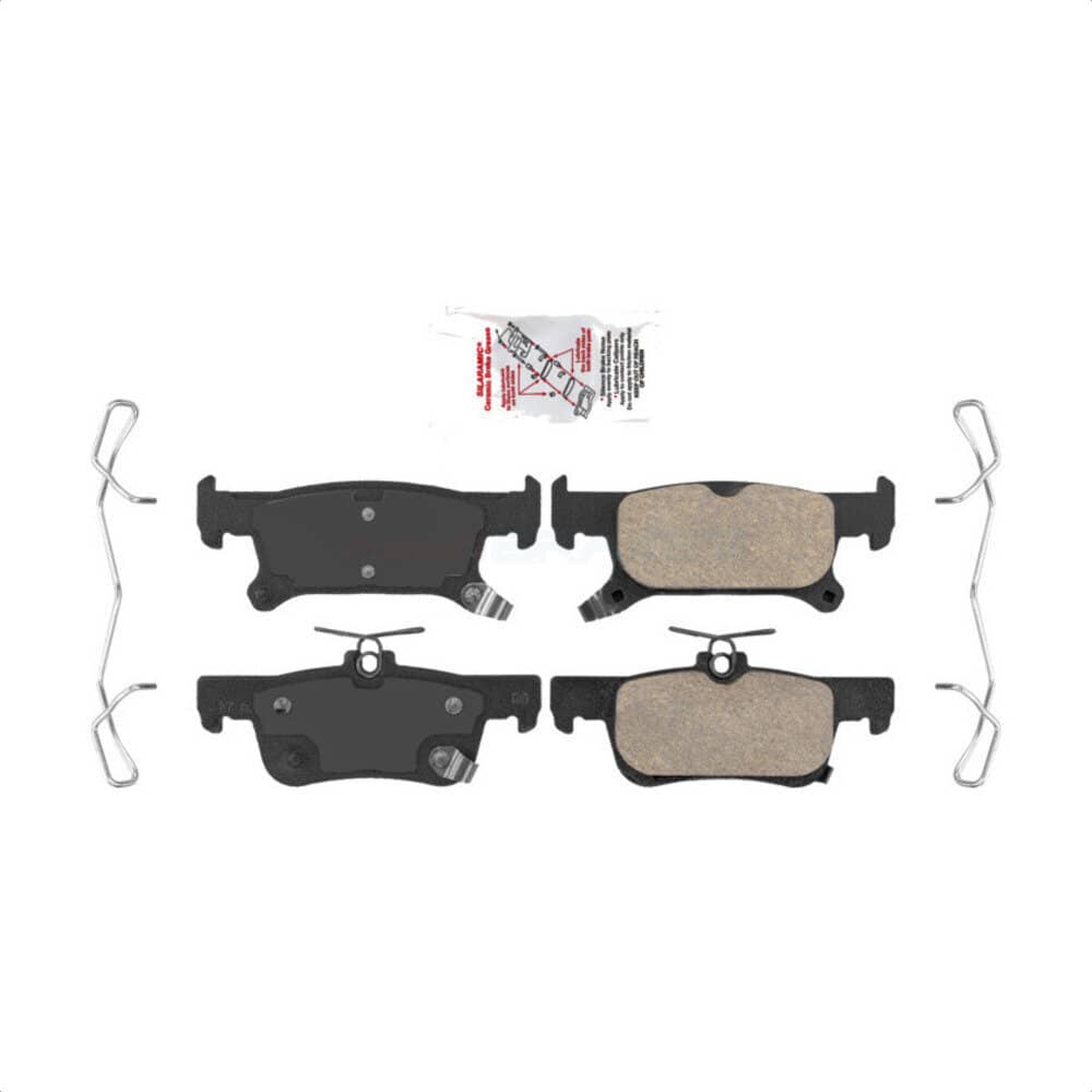 AmeriBRAKES - NWF-PRC2025 - Rear Disc Brake Pad