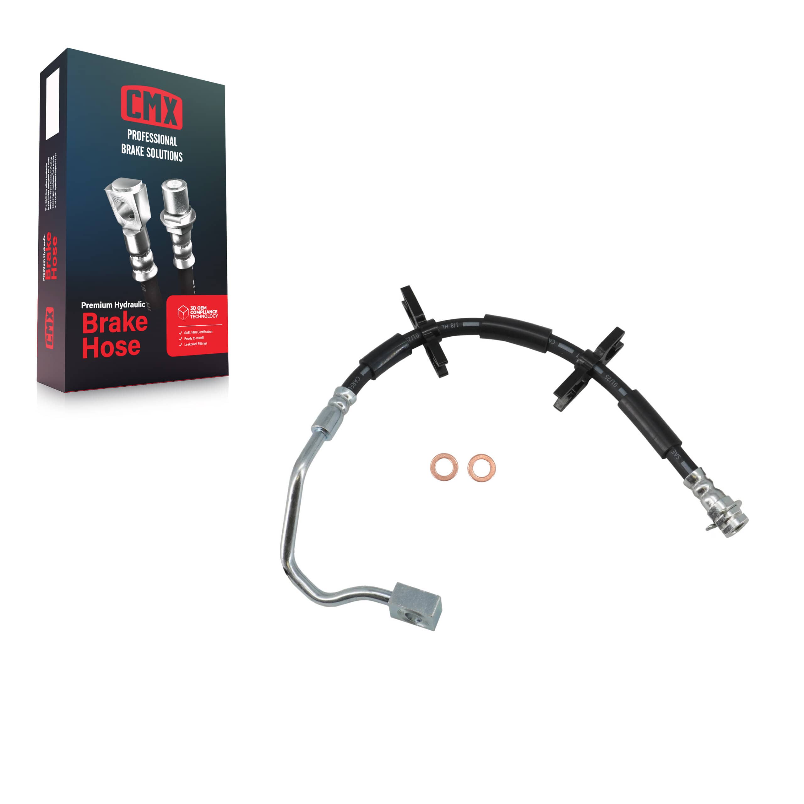 CMX - 12-H620975 - Front Left Brake Hydraulic Hose