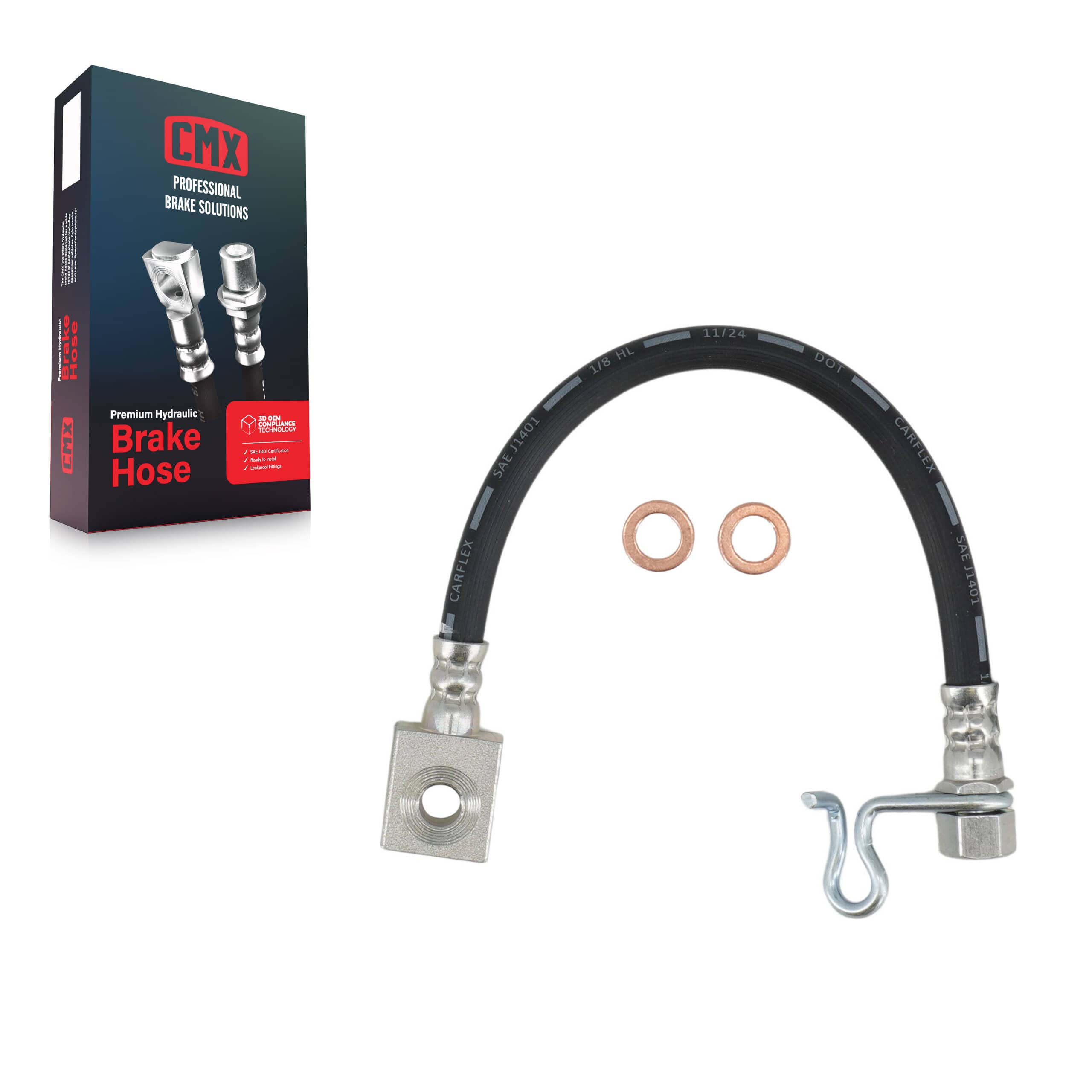 CMX - 12-H621019 - Rear Left Brake Hydraulic Hose
