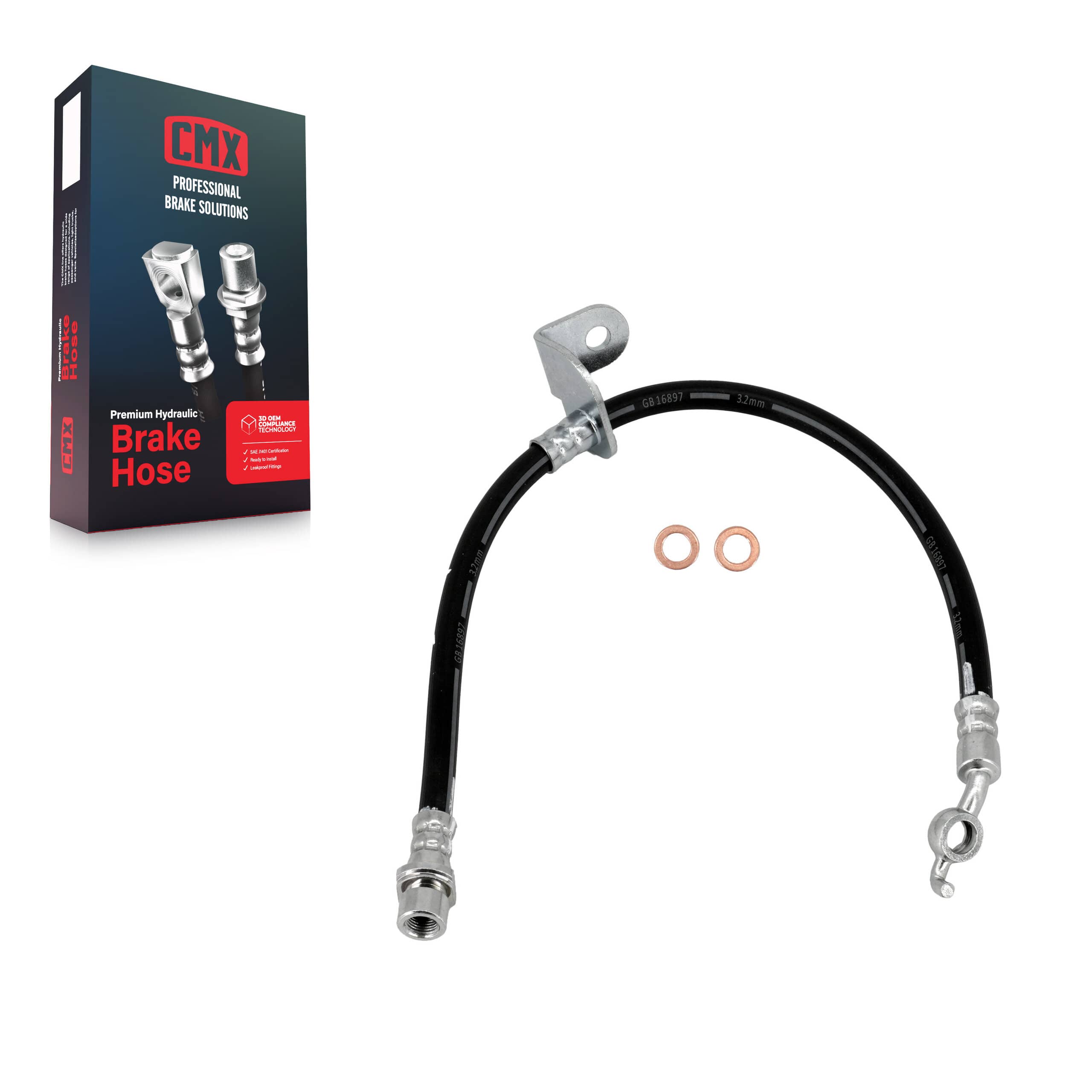 CMX - 12-H621132 - Rear Left Brake Hydraulic Hose