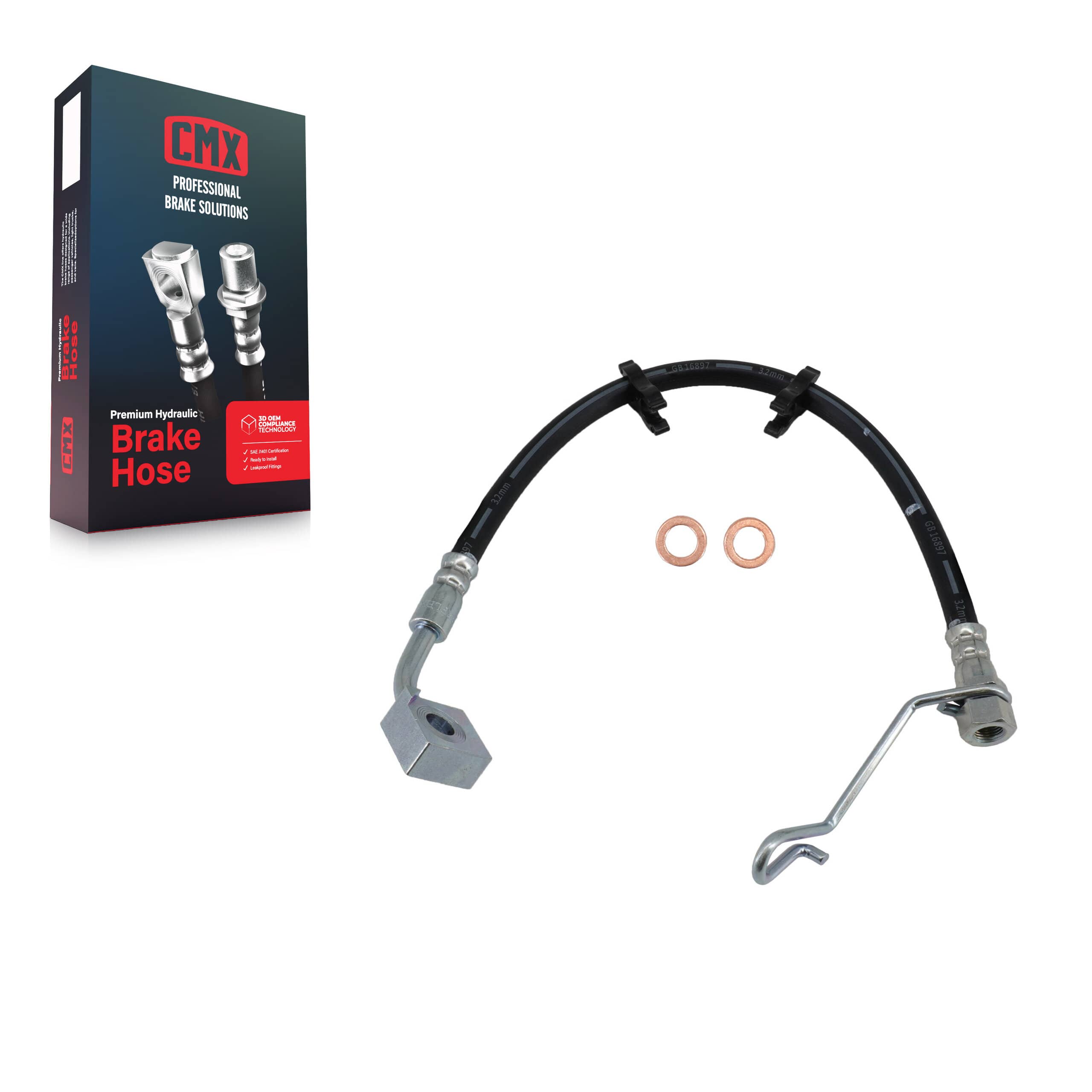 CMX - 12-H621332 - Rear Left Brake Hydraulic Hose