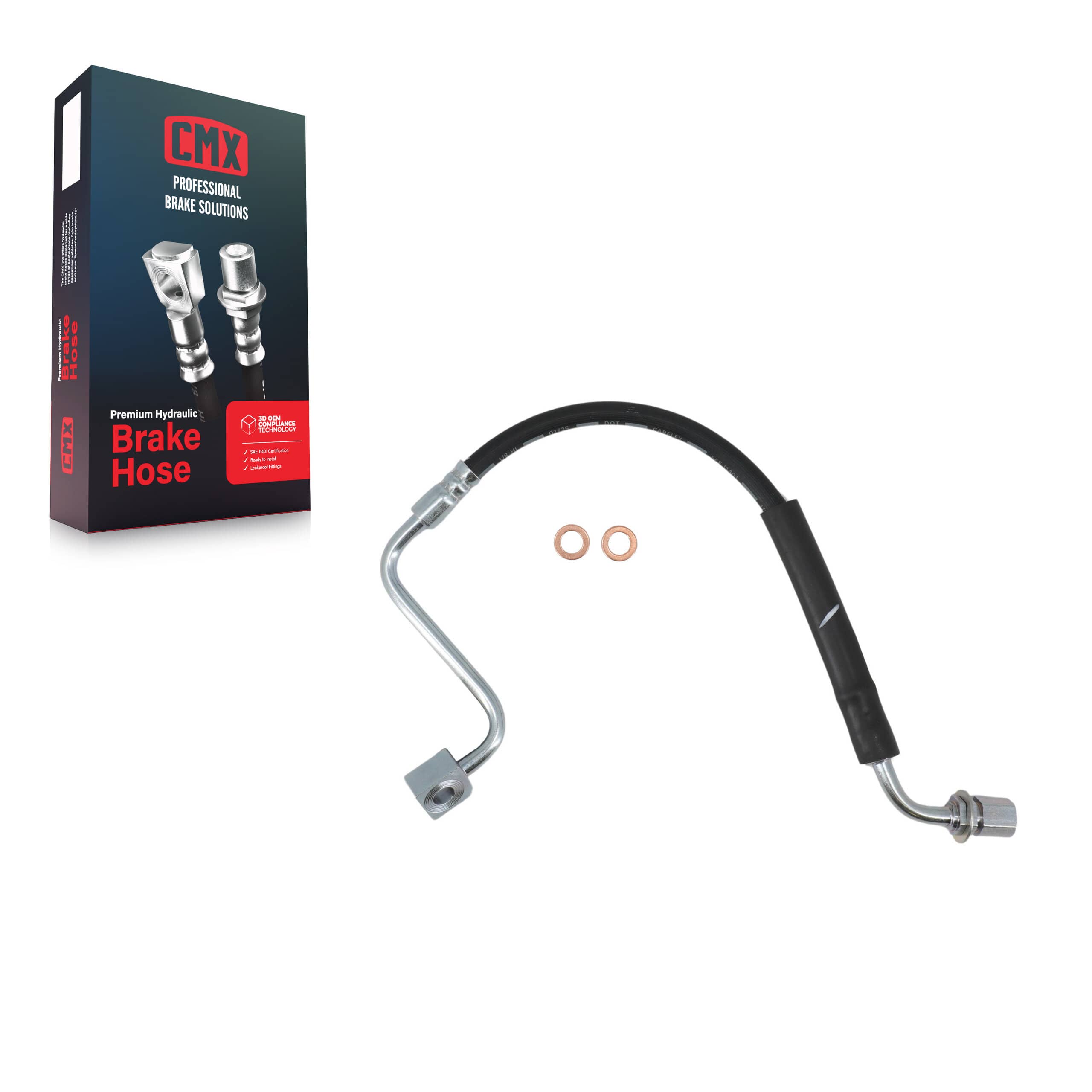 CMX - 12-H622048 - Front Right Brake Hydraulic Hose