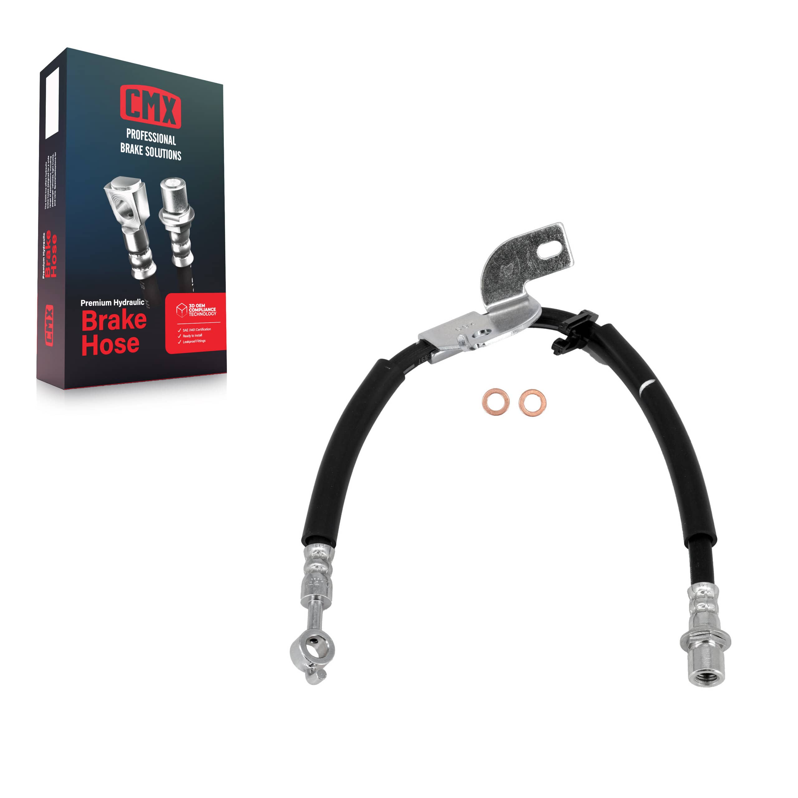 CMX - 12-H622471 - Front Left Brake Hydraulic Hose