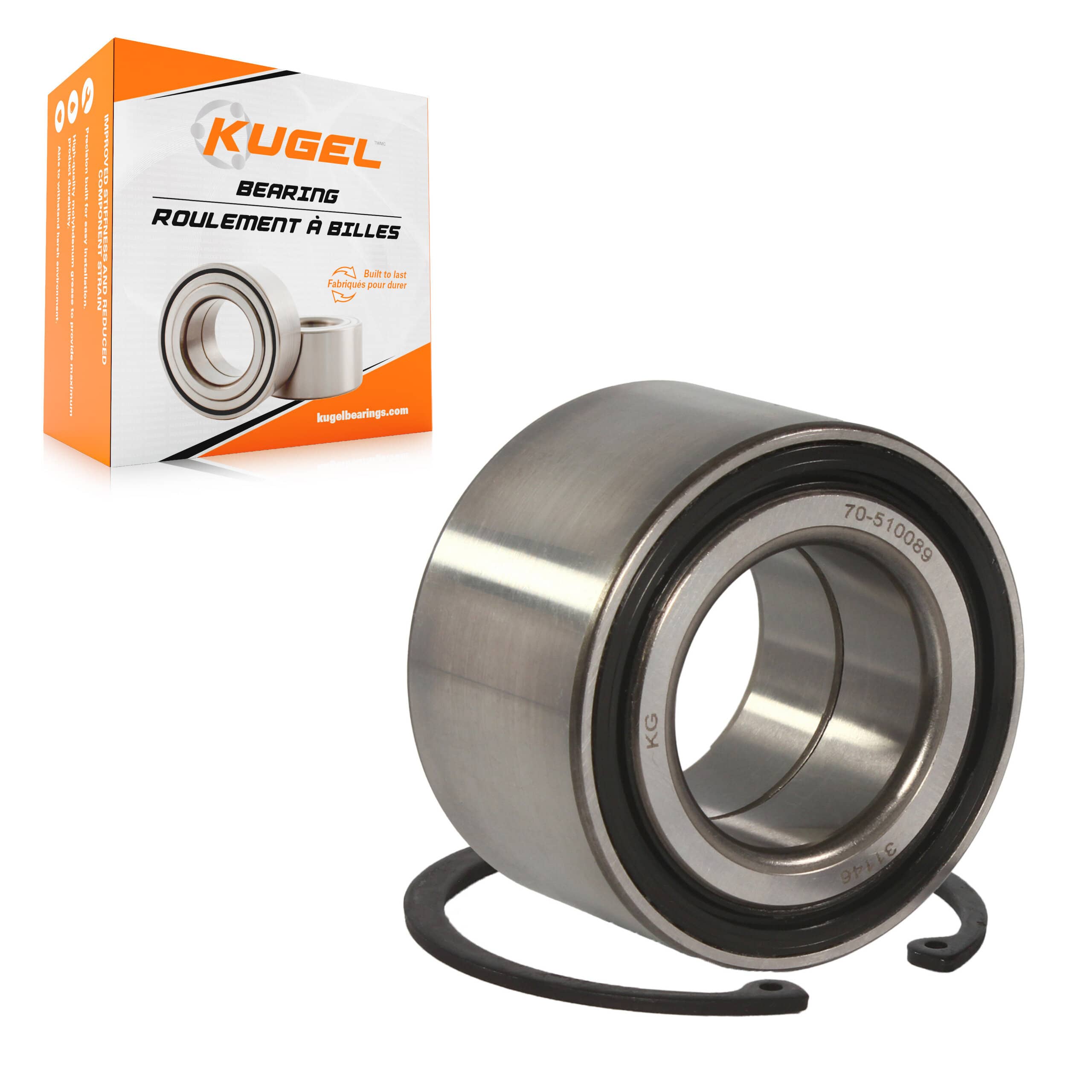 Kugel - 70-510089 - Front Wheel Bearing