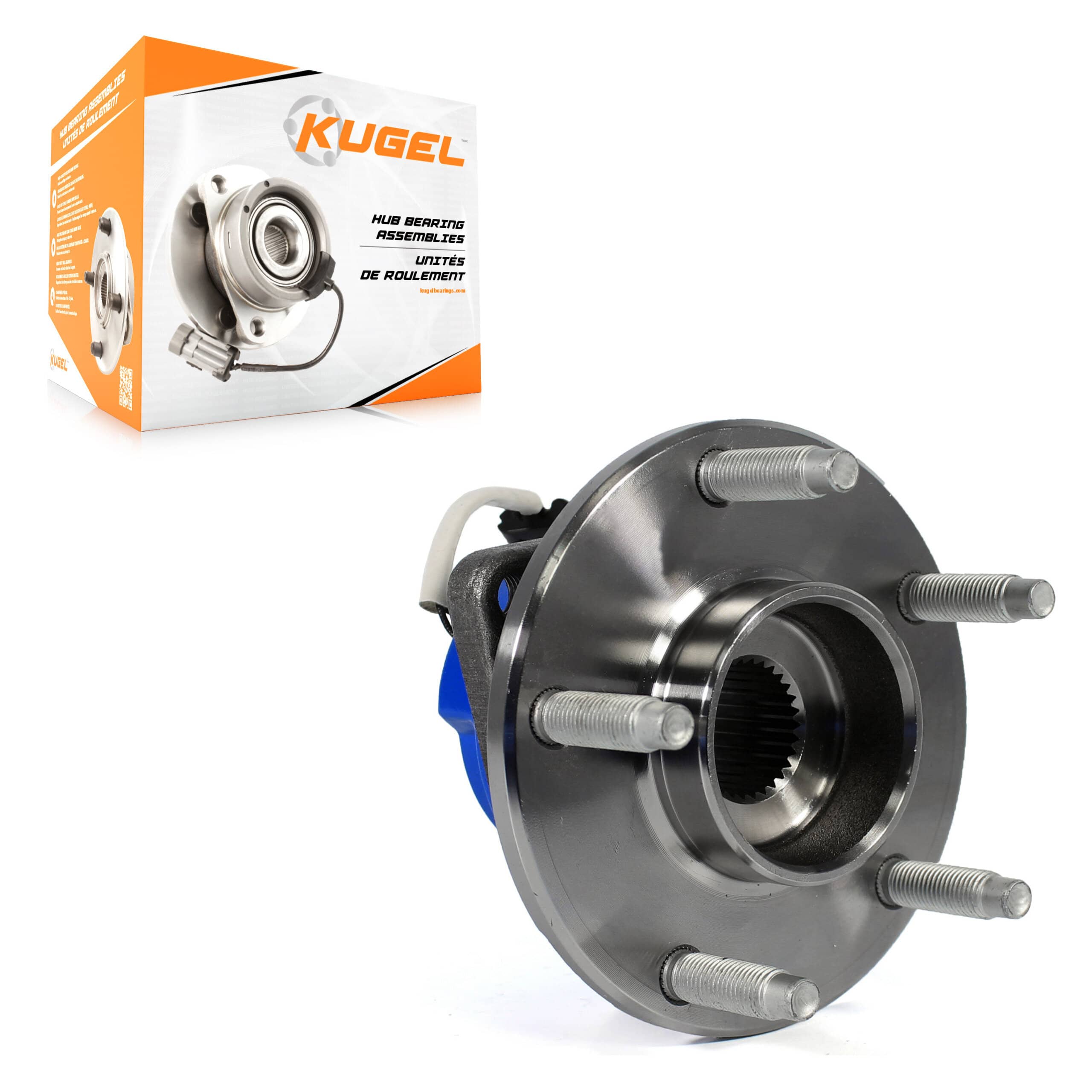 Kugel - 70-512153 - Rear Wheel Bearing and Hub Assembly